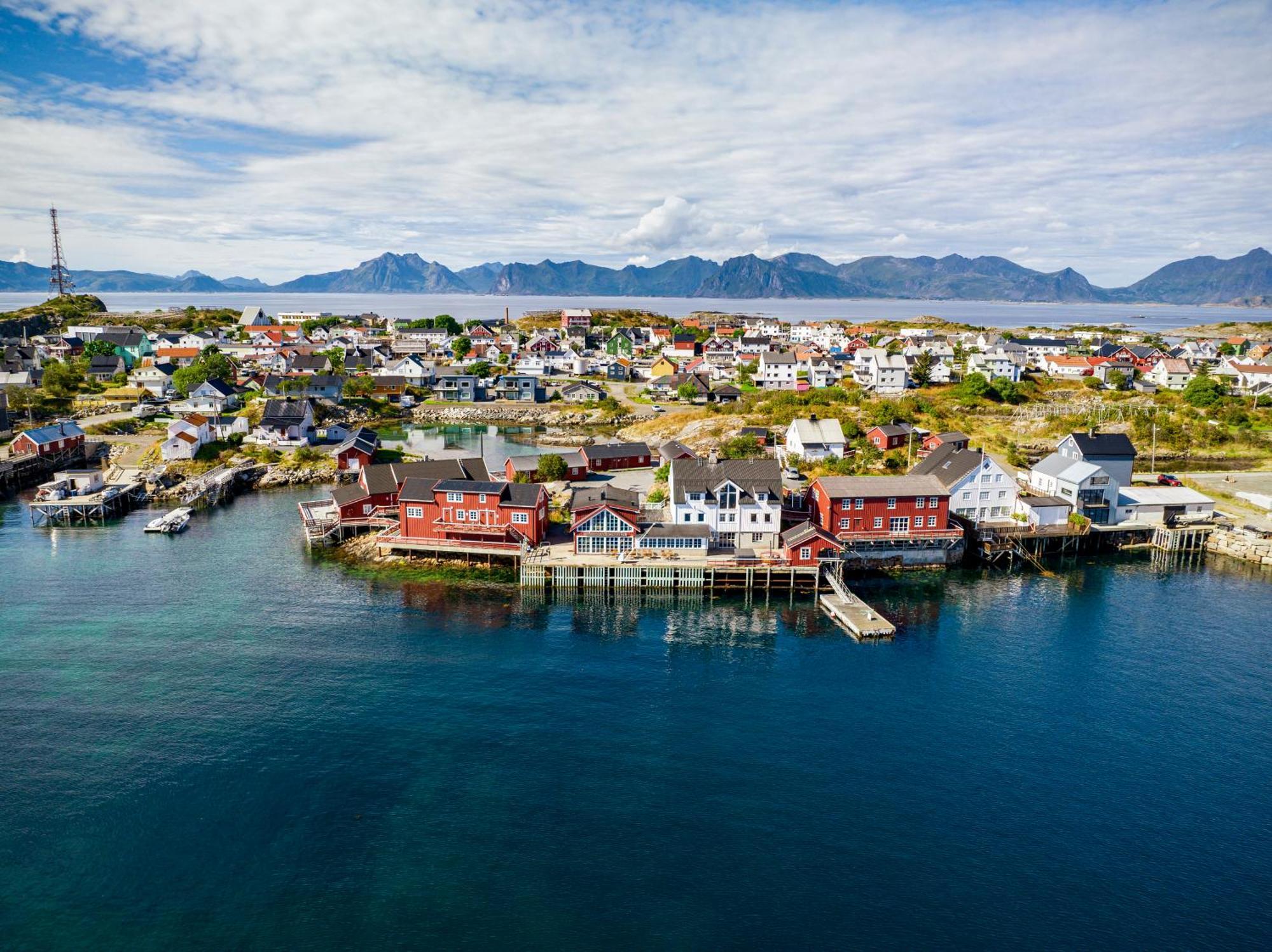Henningsvaer Rorbuer Otel Dış mekan fotoğraf