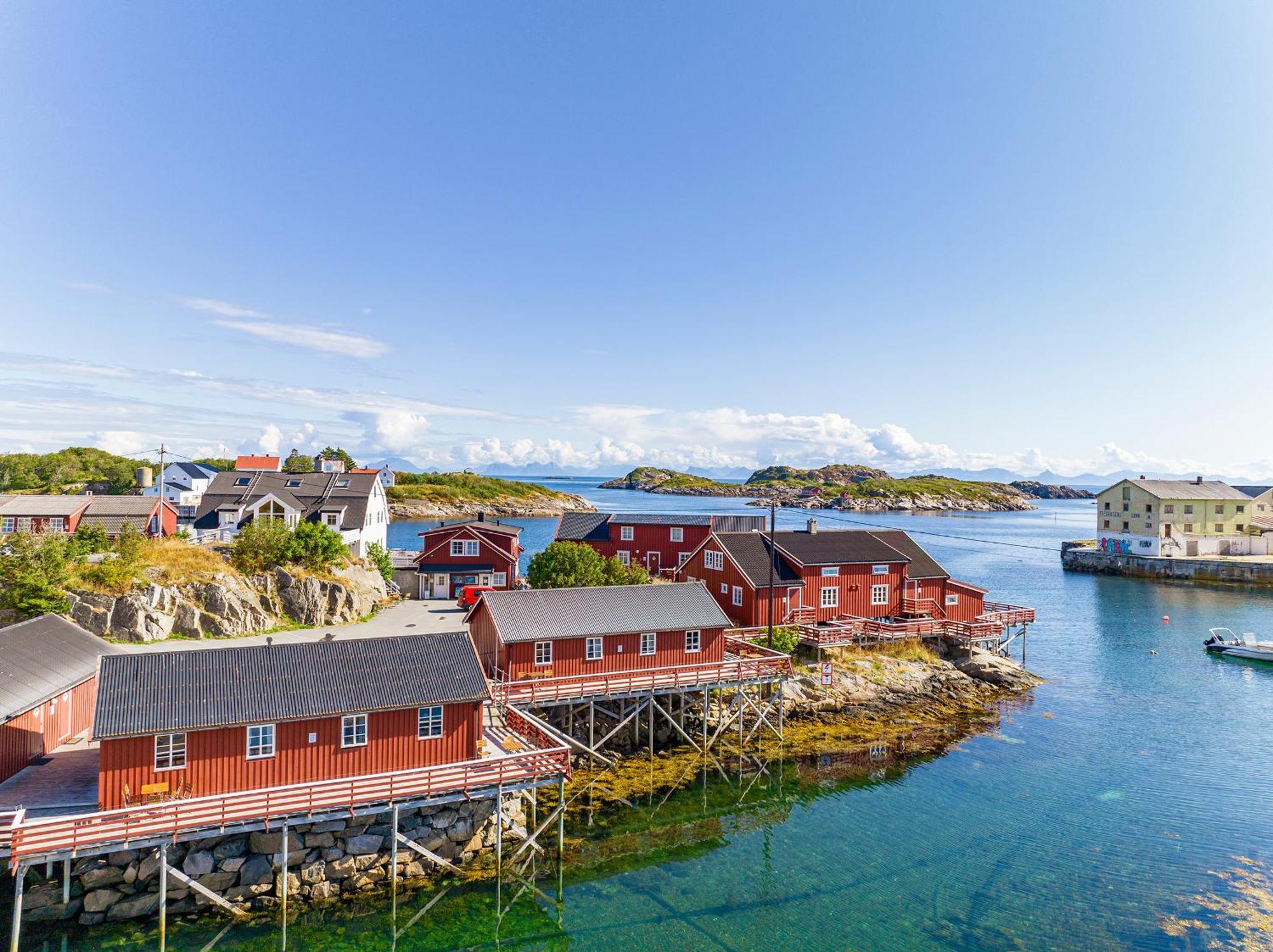 Henningsvaer Rorbuer Otel Dış mekan fotoğraf